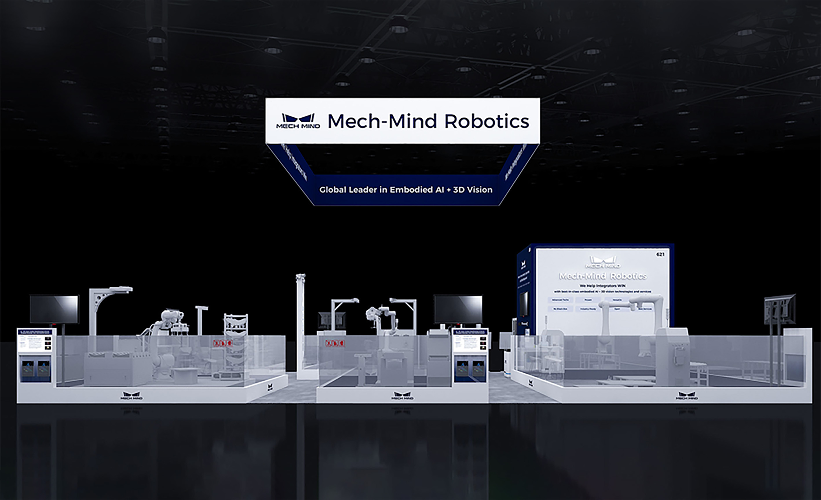 Automate 2026 Mech-Mind 부스에 초대합니다! | 10개 이상의 현장 데모를 통해 Embodied AI + 3D 비전의 실제 산업 적용을 직접 확인해 보세요.